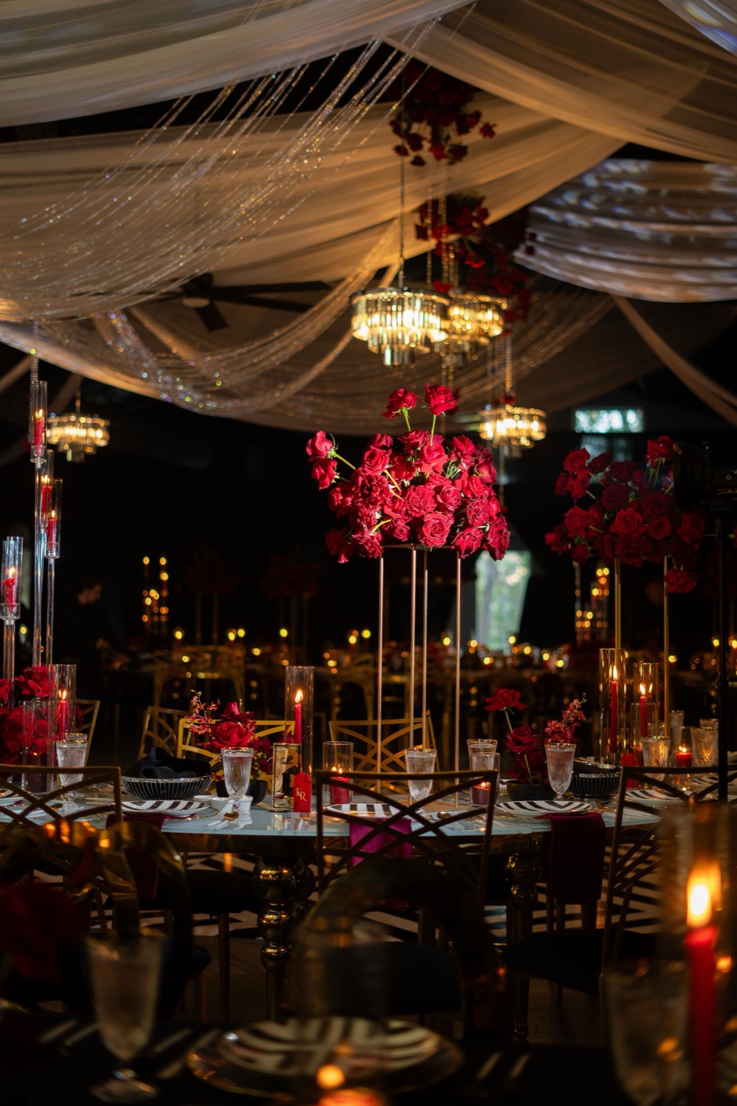Quinceañera Rentals event setup by Palacios Events
