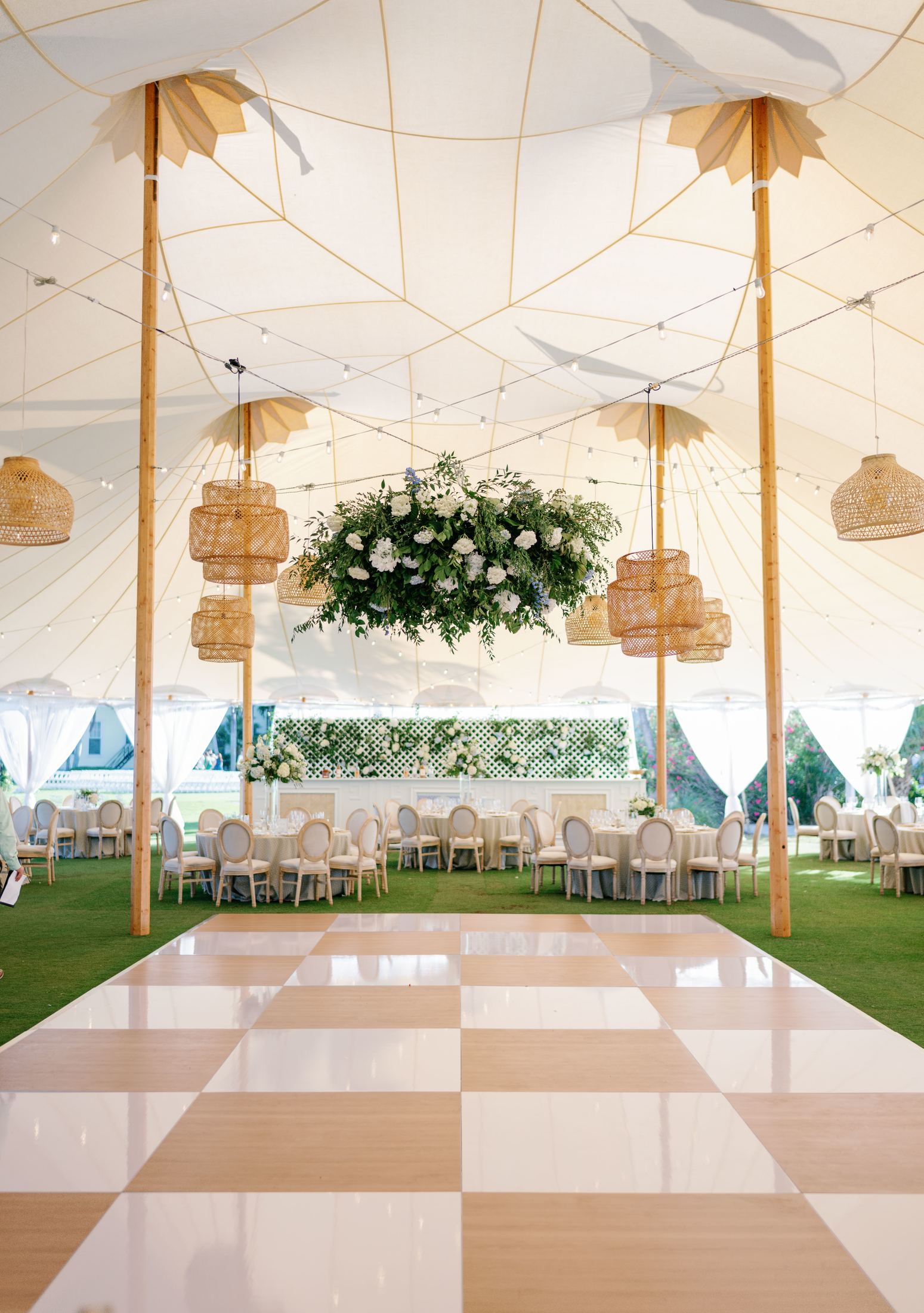 Palacios Events setup at Boca Grande