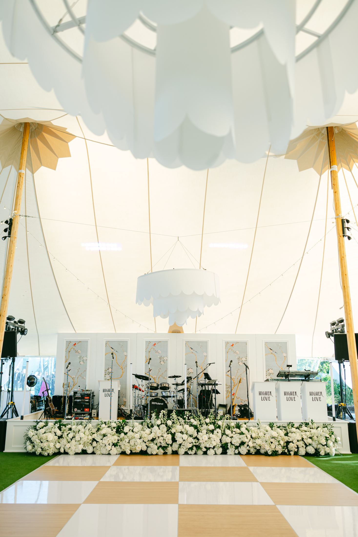 Palacios Events setup at Boca Grande