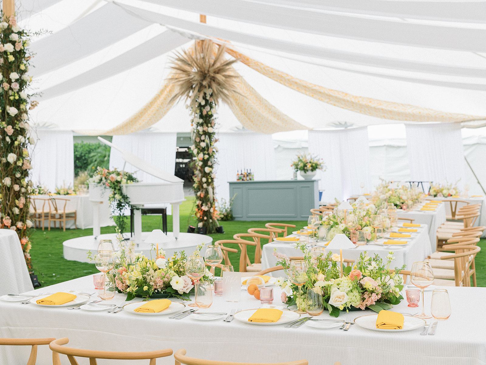 Palacios Events setup at Longboat Key Club