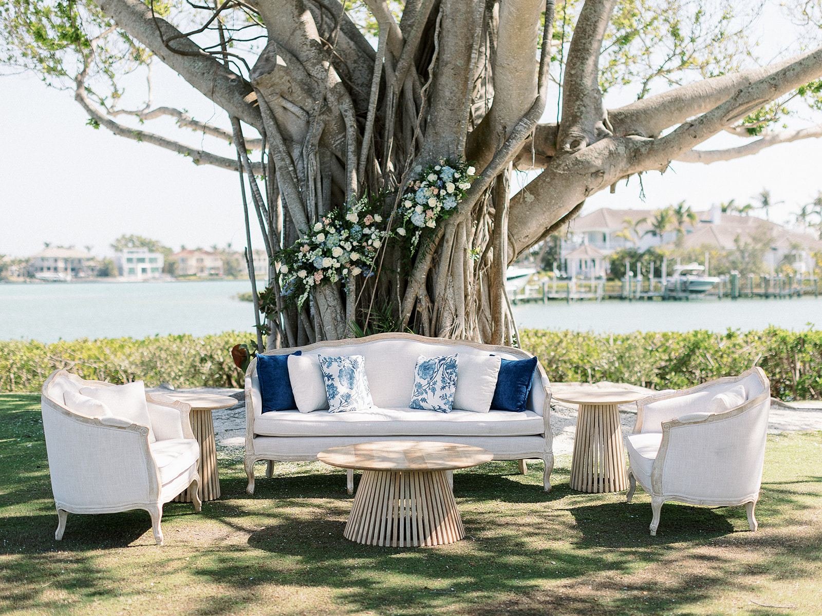 Palacios Events setup at Longboat Key Club