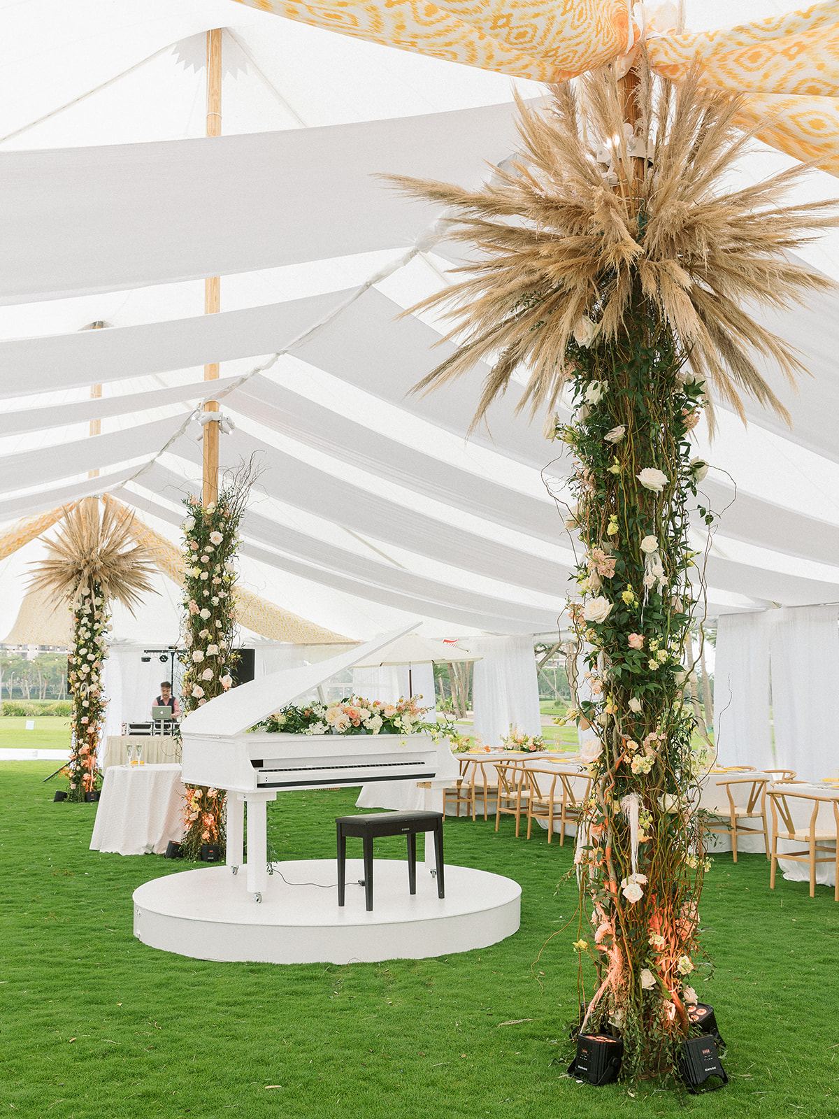 Palacios Events setup at Longboat Key Club