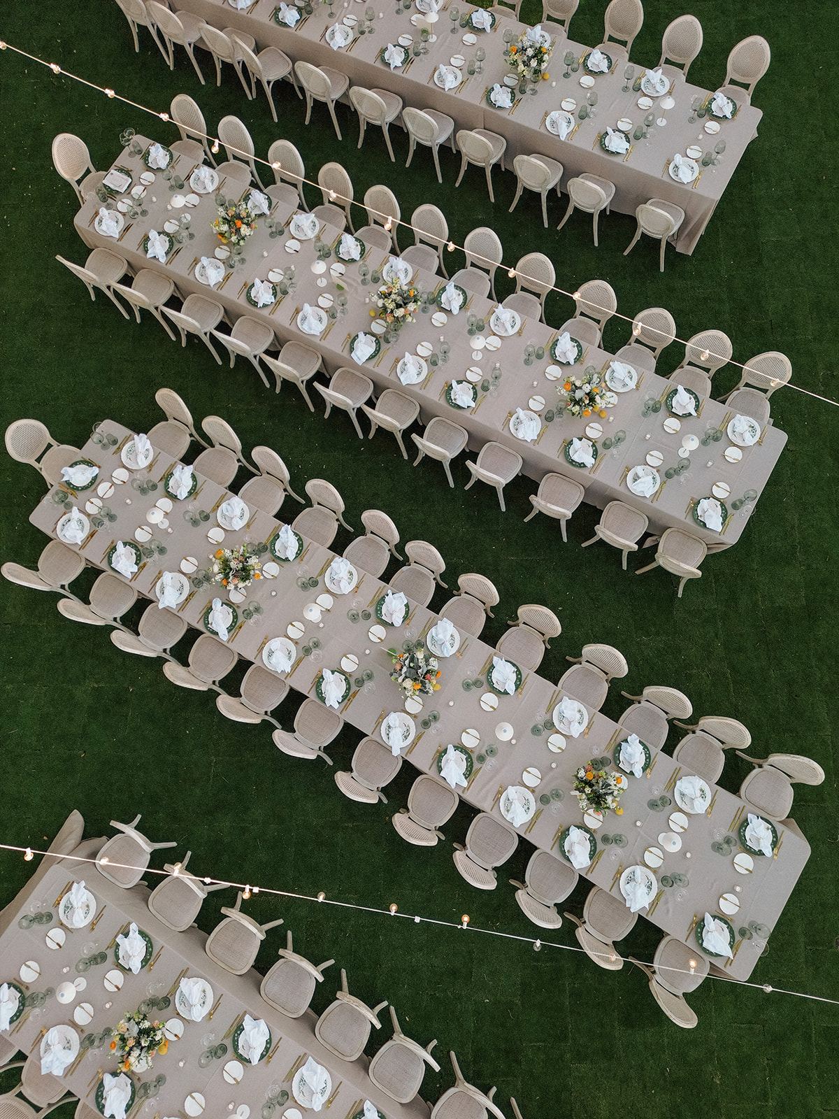 Palacios Events setup at Longboat Key Club