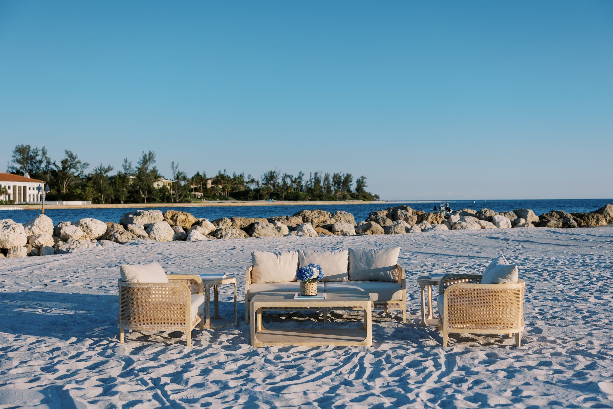 Palacios Events setup at Private Residence
