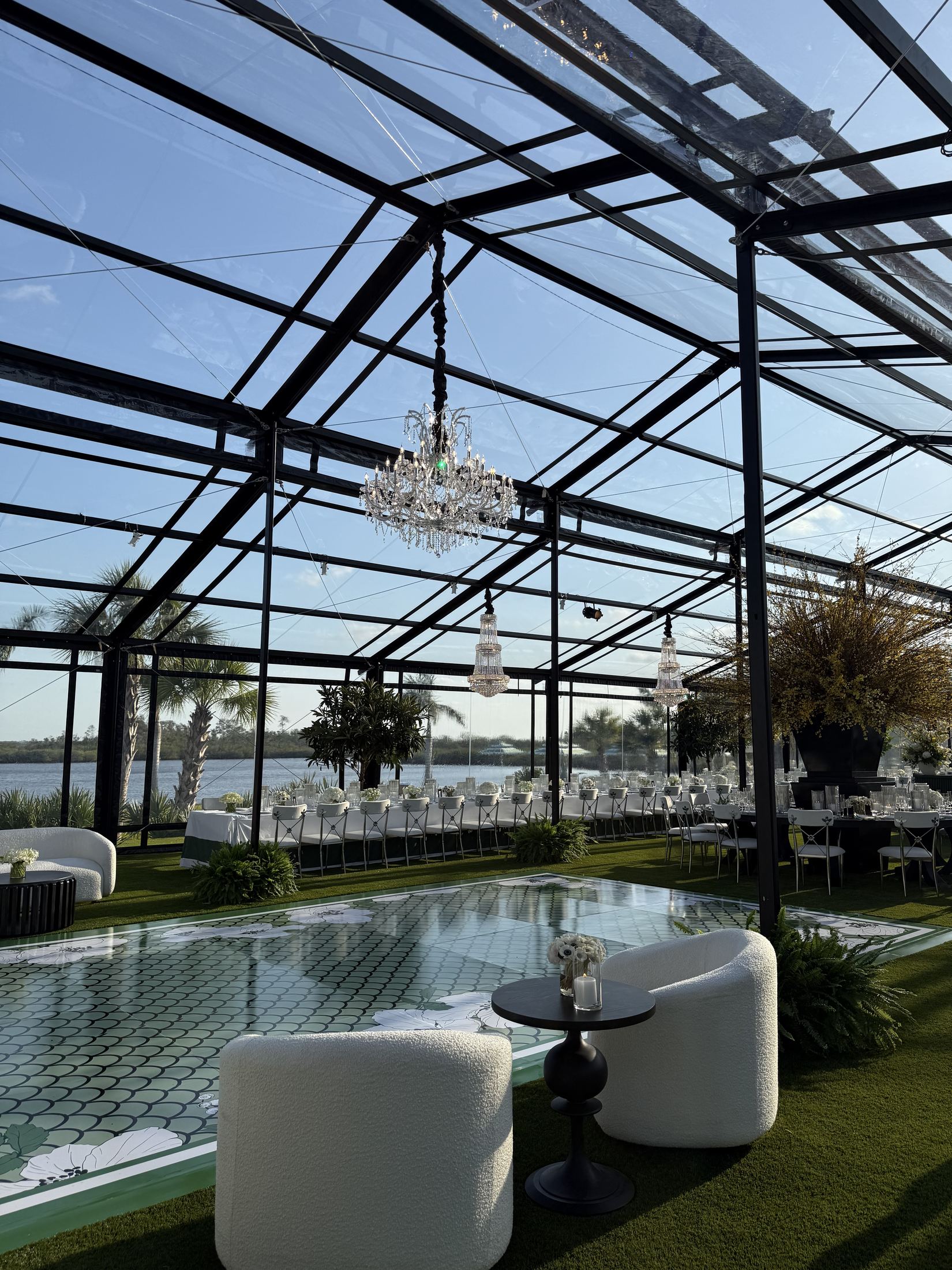 Palacios Events setup at Private Residence