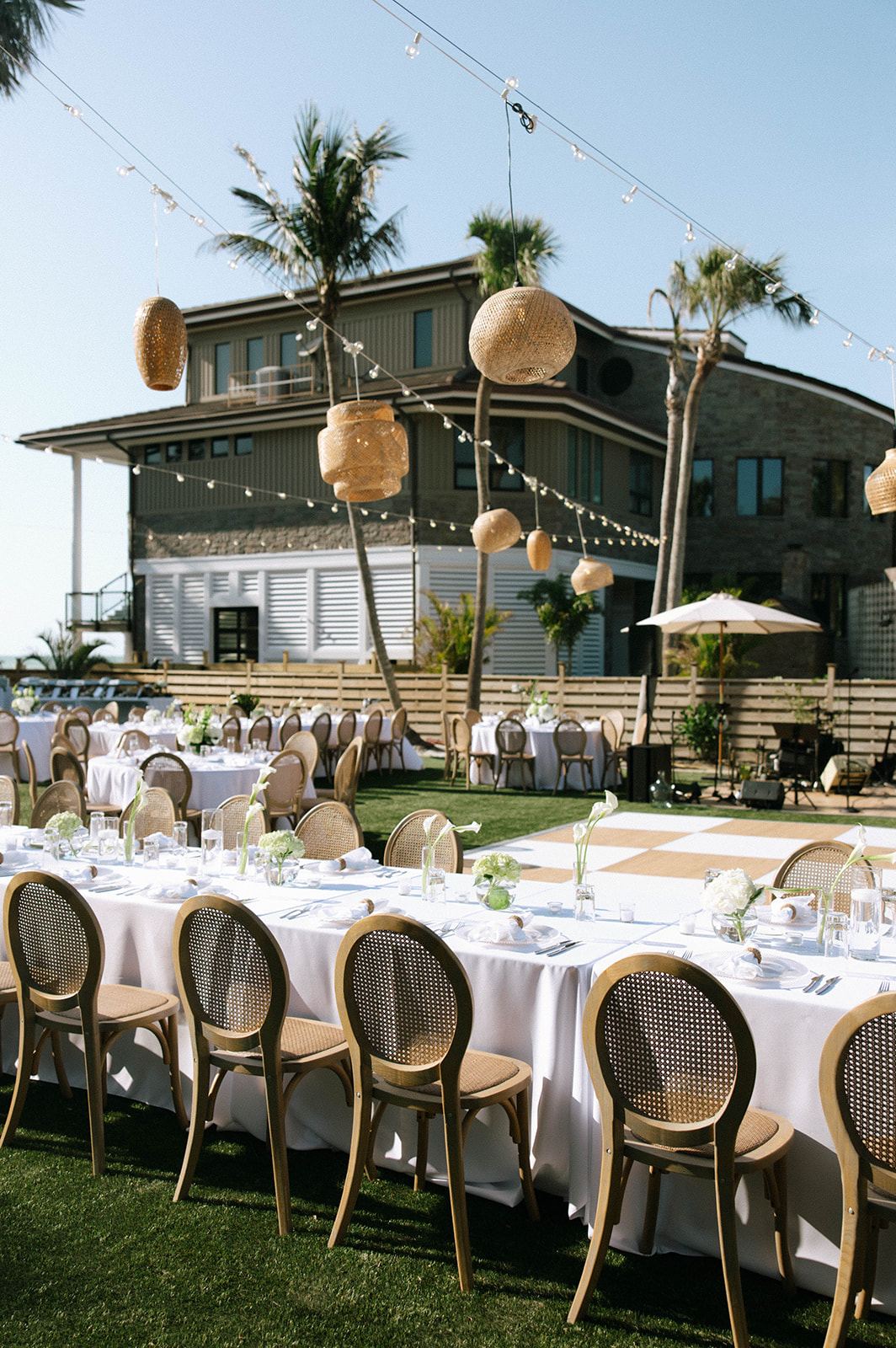 Palacios Events setup at Private Residence