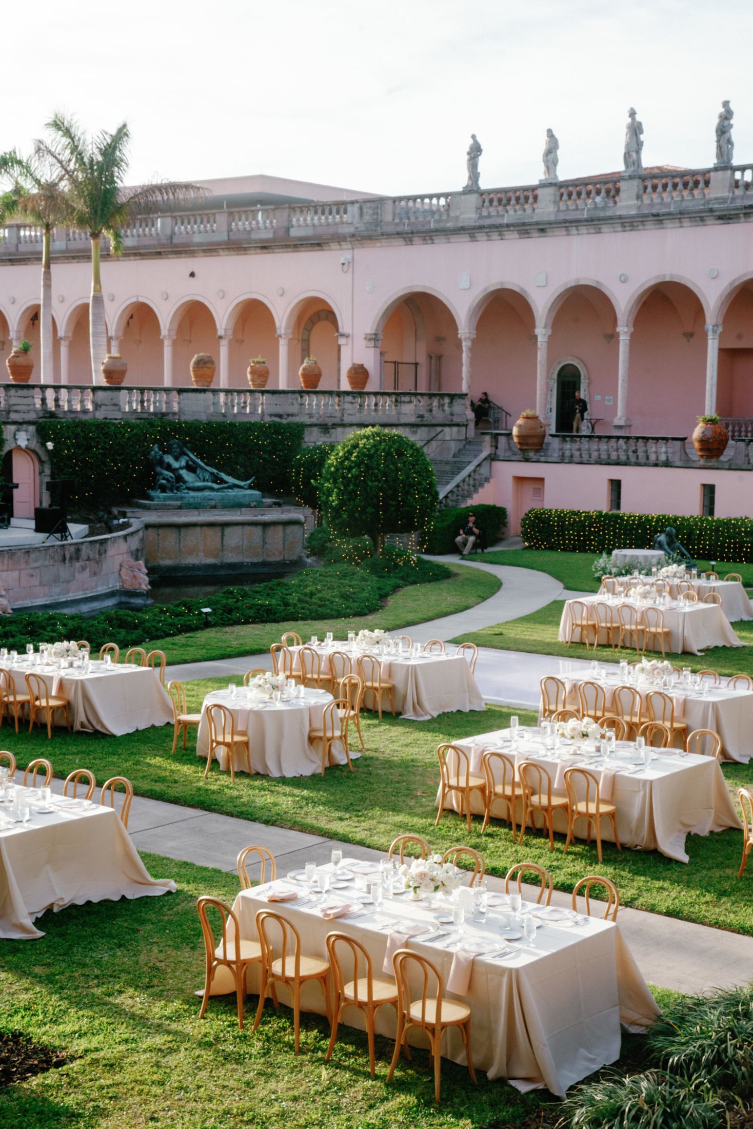 Palacios Events setup at Ringling