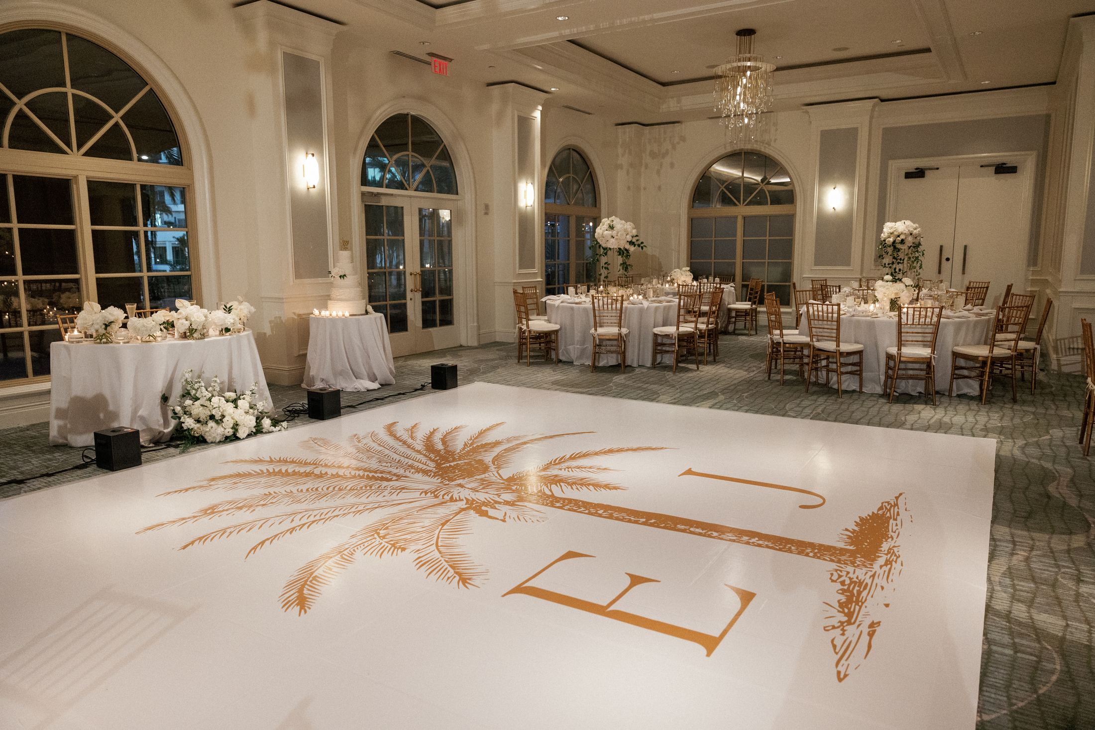 Palacios Events setup at Ritz Carlton