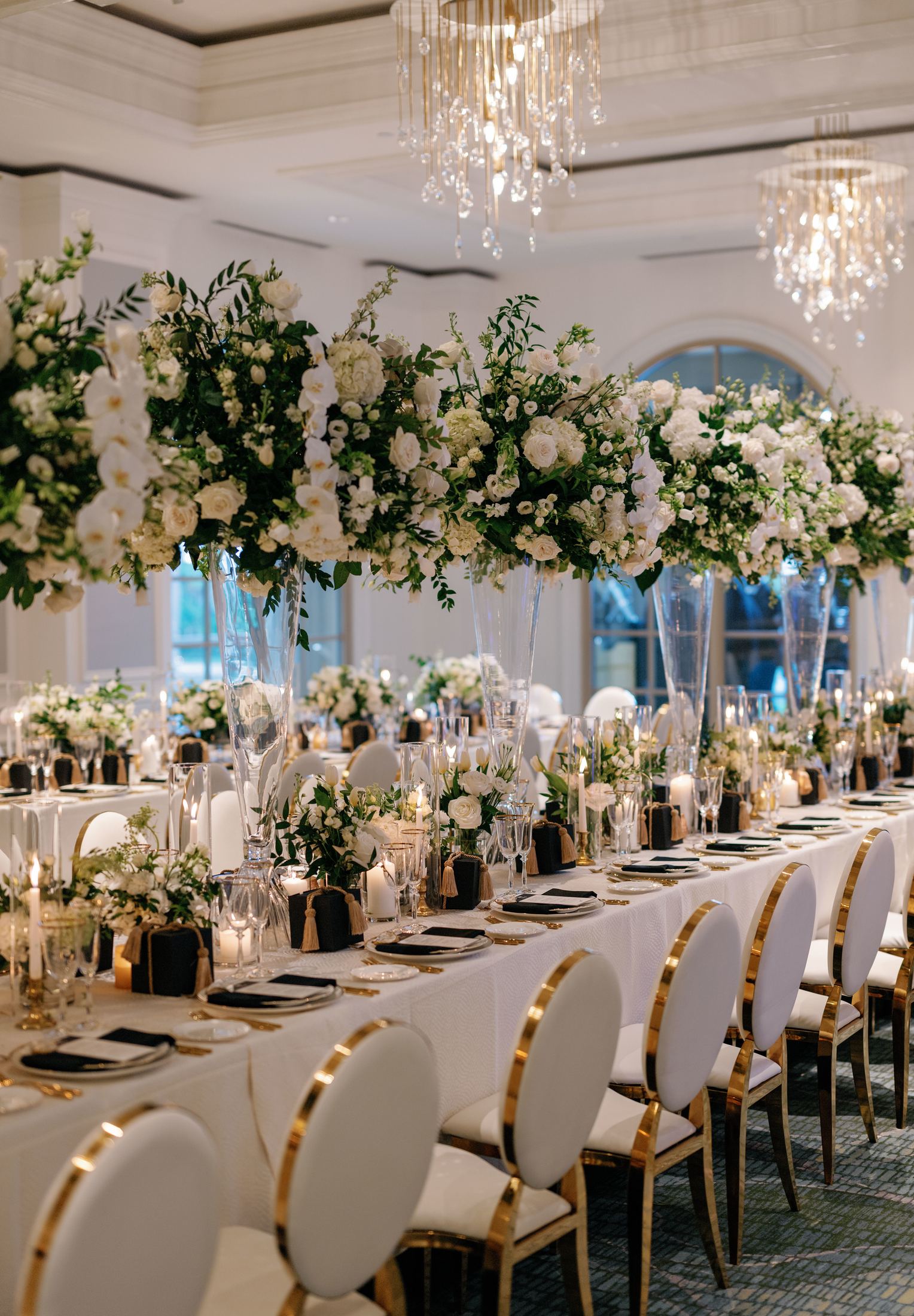 Palacios Events setup at Ritz Carlton