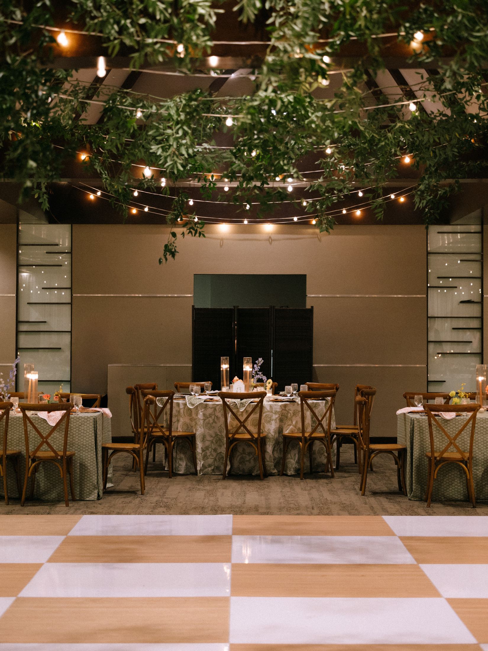 Palacios Events setup at Selby