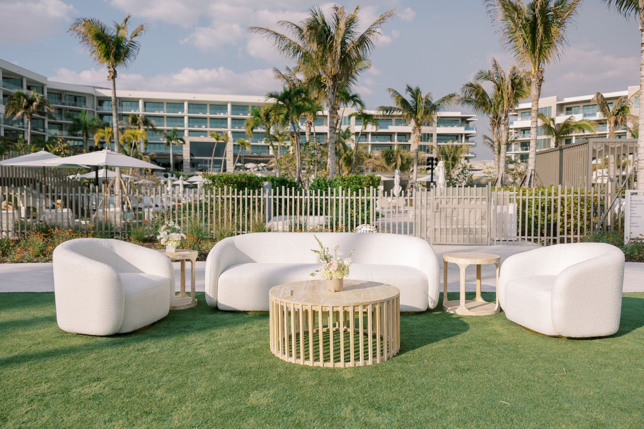 Palacios Events setup at St Regis